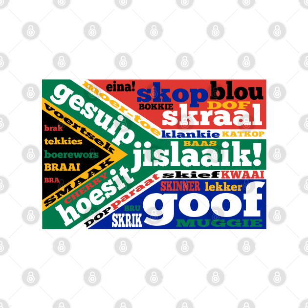 South African slang and colloquialisms by mailboxdisco