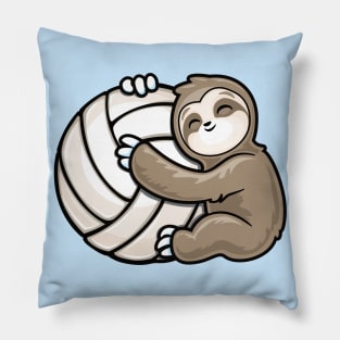 Baby Sloth volleyball player Pillow