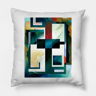 Marble Squares Pillow