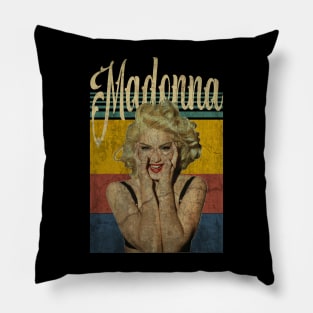 Madonna // Vintage Retro Style // Pillow
