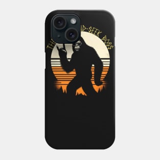 Cool Stylish Bigfoot: Hide-and-seek Boss Phone Case