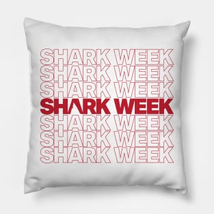 Thank you for Shark Week Pillow