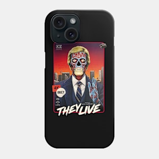 Vintage 80s Horror - They Live, John carpenter Phone Case