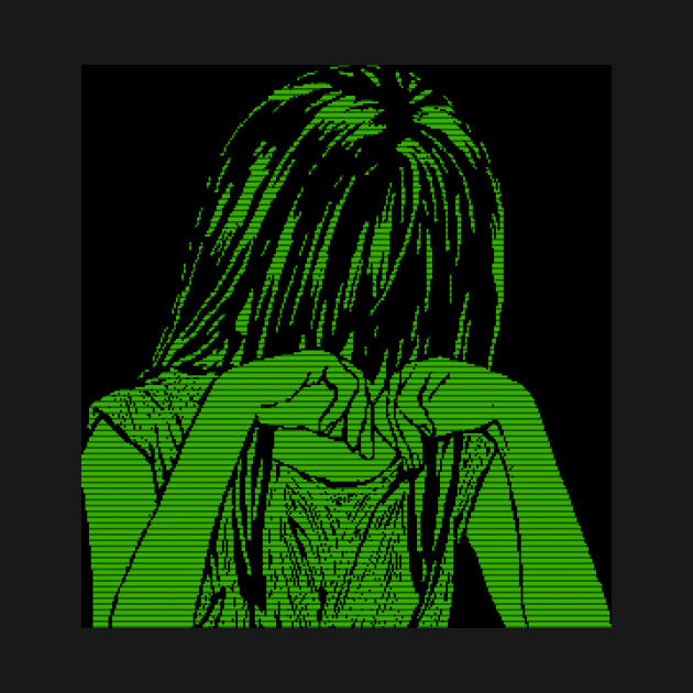 sad girl by C4T