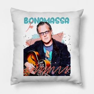 Retro Joe Bonamassa Fan ART Design Pillow