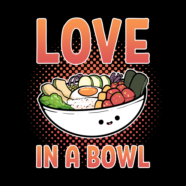 Food Love Hawaiian Foodie Poke Bowl Anime Aloha by amango