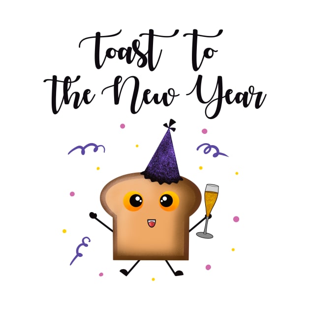 Toast to the New Year by BlackCatArtBB