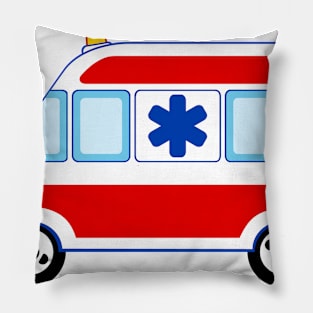 Ambulance car Pillow