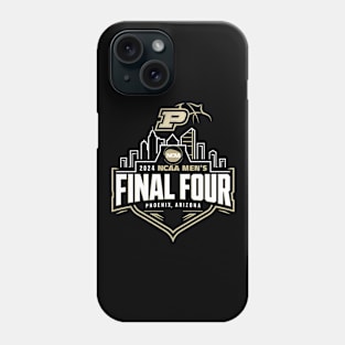 Purdue Boilermakers Final Four 2024 basketball city Phone Case