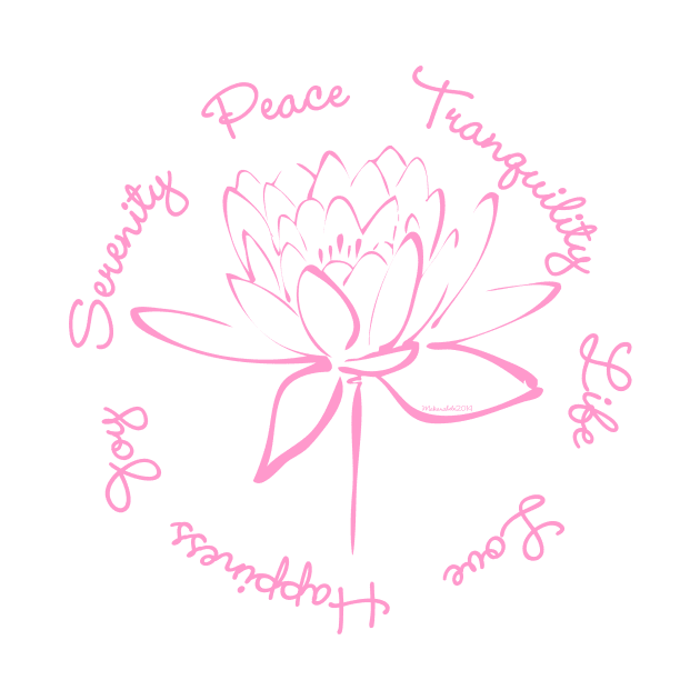 Pink Lotus Serenity by MakanaheleCreations