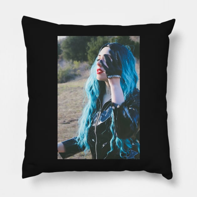 A malicious fever burns in our hearts, in our veins. Your blood, my blood. All blood runs the same, the same. Pillow by britneyrae