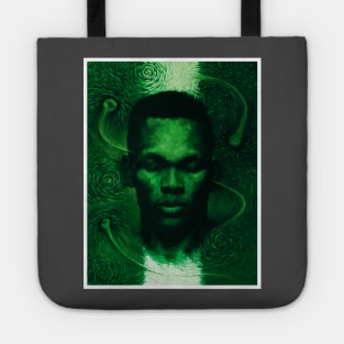 Israel Adesanya The Last Stylebender – Original oil painting Tote