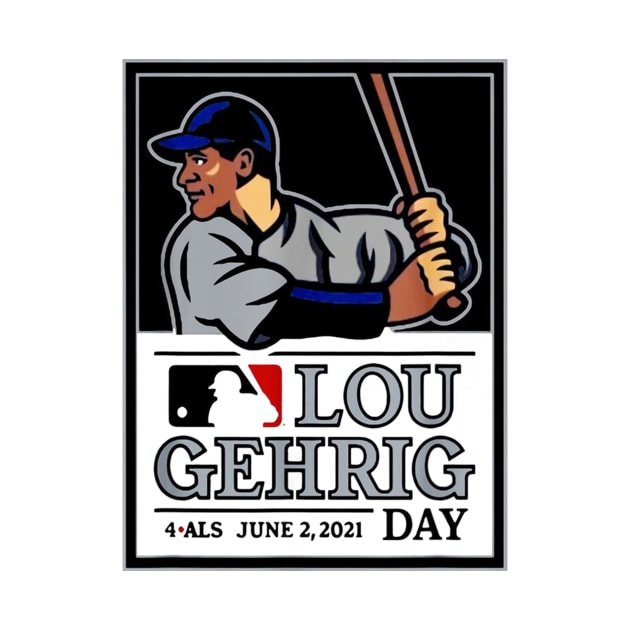 Lou Gehrig 4 Merch Legend by jenira
