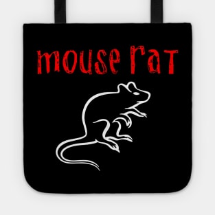 Mouse Rat Parks and Rec Band Shirt Tote