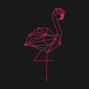 Flamingo vs. Origami T-Shirt