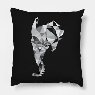 Geometric Elephant Pillow