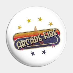 ElaCuteOfficeGirl Vintage Arcade Fire Pin