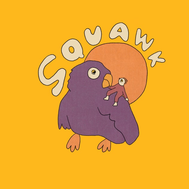 Squawk by desktop girl