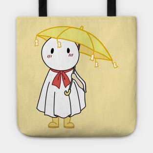 Weathering with you nagi with yellow umbrella Tote