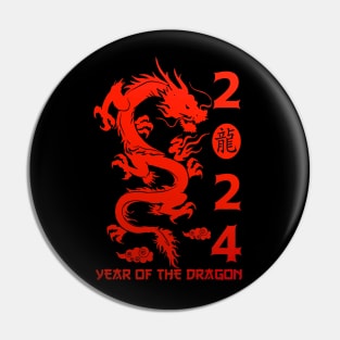 Year Of The Dragon 2024 Chinese New Year 2024 Pin