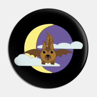 Bat Puppy Pin