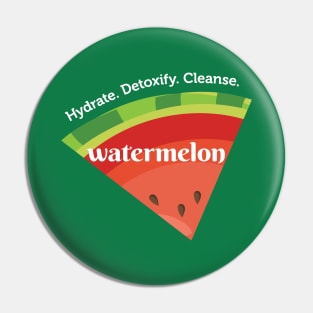 Watermelon Hydrates, Detoxifies, Cleanses Pin