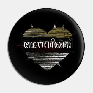 Grave Digger Pin