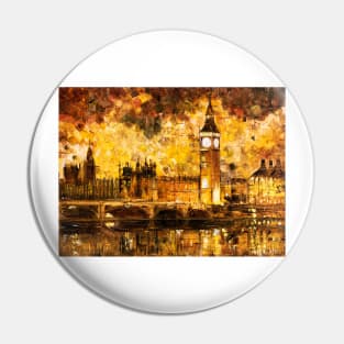 London. Westminster Bridge Pin