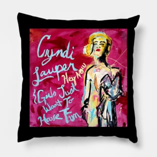 Cyndi Lauper Pillow