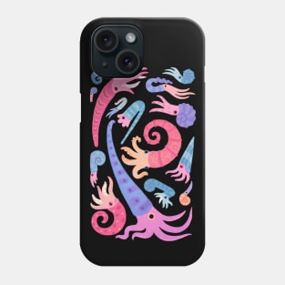 Ancient cephalopods Phone Case