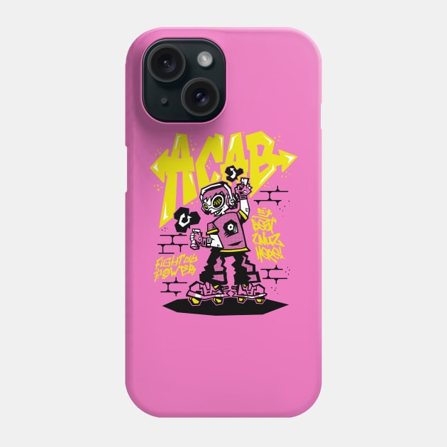 Beat Wuz Here v5 Phone Case by demonigote