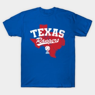 Tee Monsters Texas - Vintage Texas Rangers T-Shirt