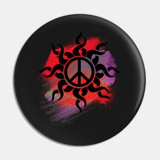 May Peace Be With Us Pin