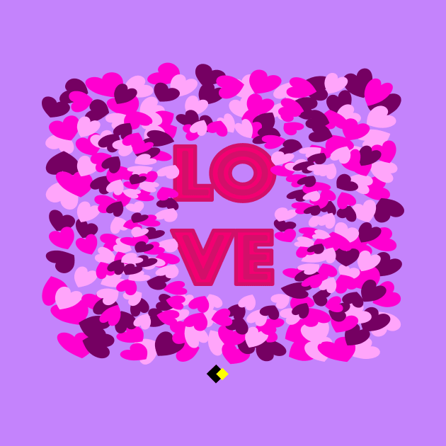 LOVE HEARTS MIX by AddOnDesign