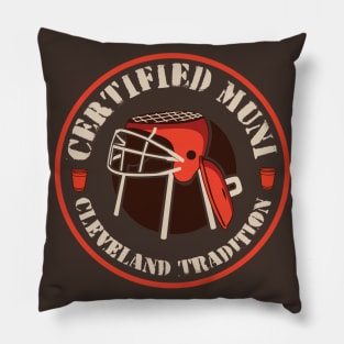 Cleveland Football Tradition Certified Muni Pillow