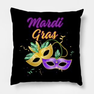 Mardi Gras 2024 Pillow