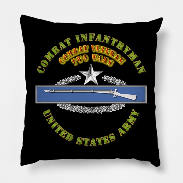 CIB - 2nd Award - Combat Veteran Pillow by twix123844