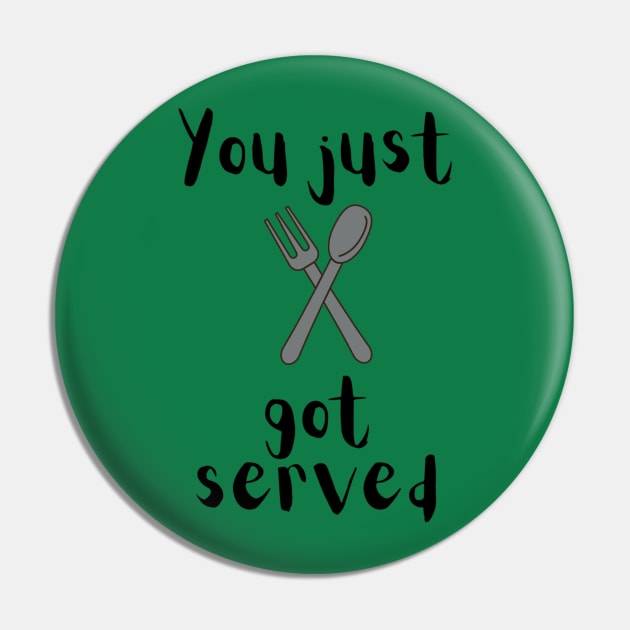 You just got served knife and fork hip hop dance party raving clubbing dancer b-boy or waiter kitchen Pin by farq