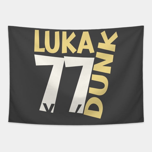 Luka Dunk and 77 Tapestry by kiluaid
