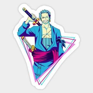 Zoro and Enma Sticker