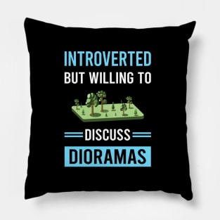 Introverted Diorama Dioramas Pillow