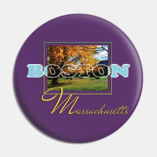 Boston Massachusetts Pin