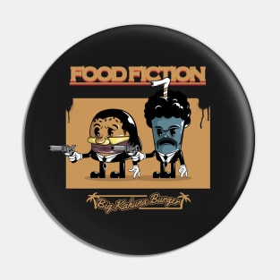 Food fiction Pin