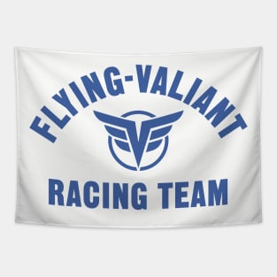 The Flying Valiant Racing Team - 1 Color Design Tapestry