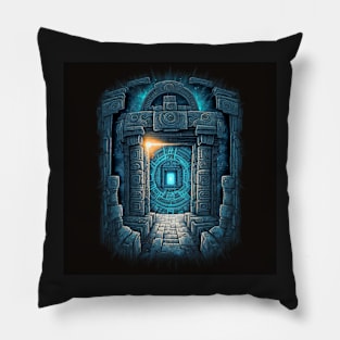 Portal to another dimension Pillow