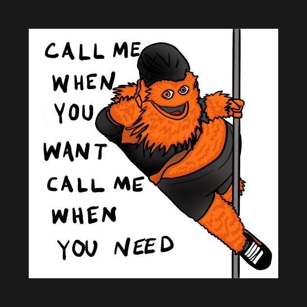 Gritty Call Me When You Want Pole Dance by JamieWetzel