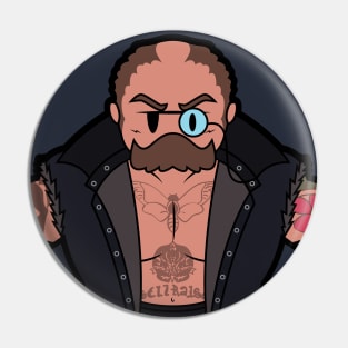 Butching Wrestler Pin