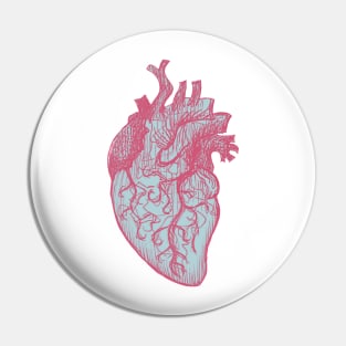 Pastel Heart Pin