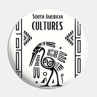 South American Cultures Pin