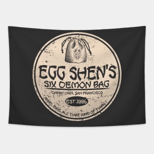 Egg Shen's six demon bag Tapestry